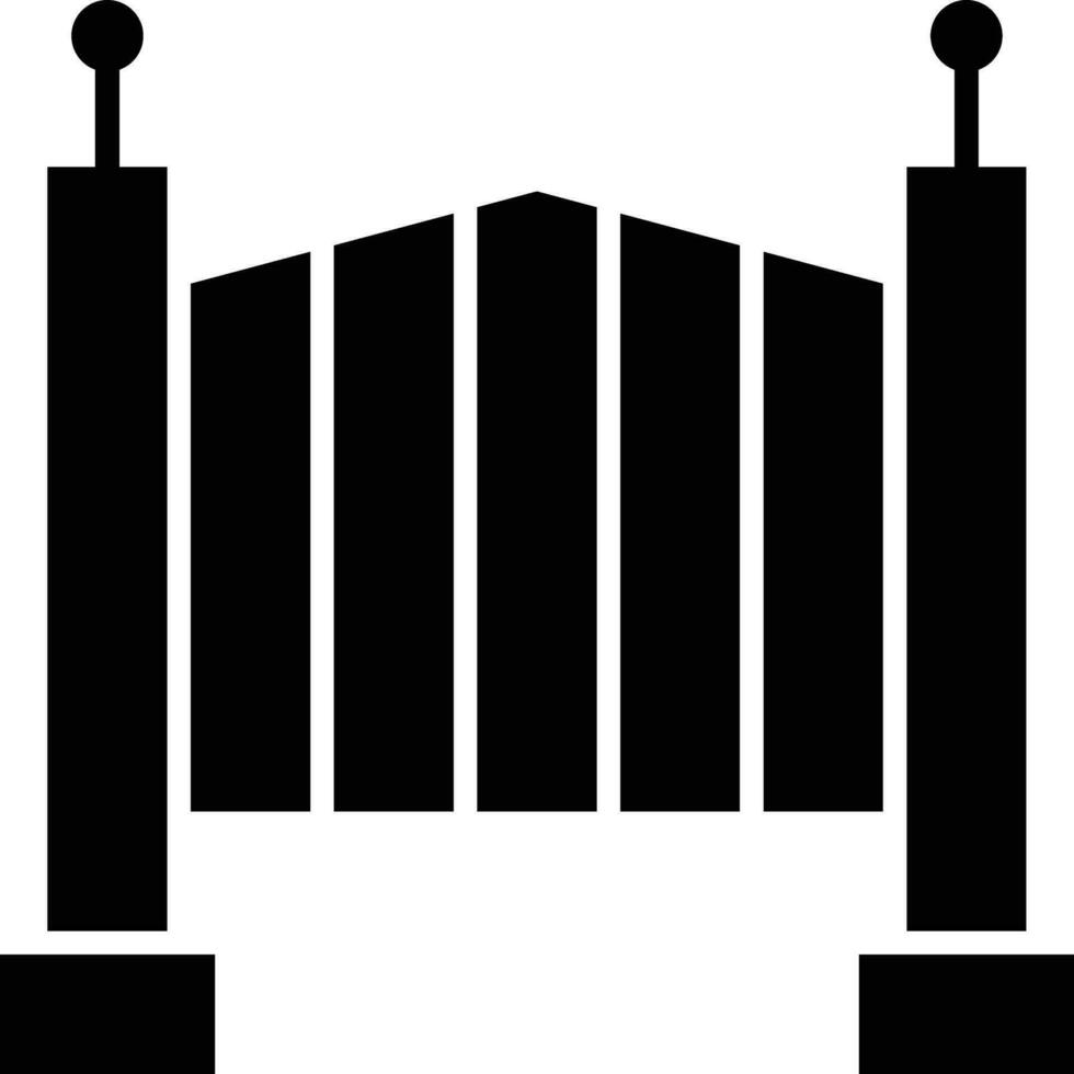 gate icon for download vector
