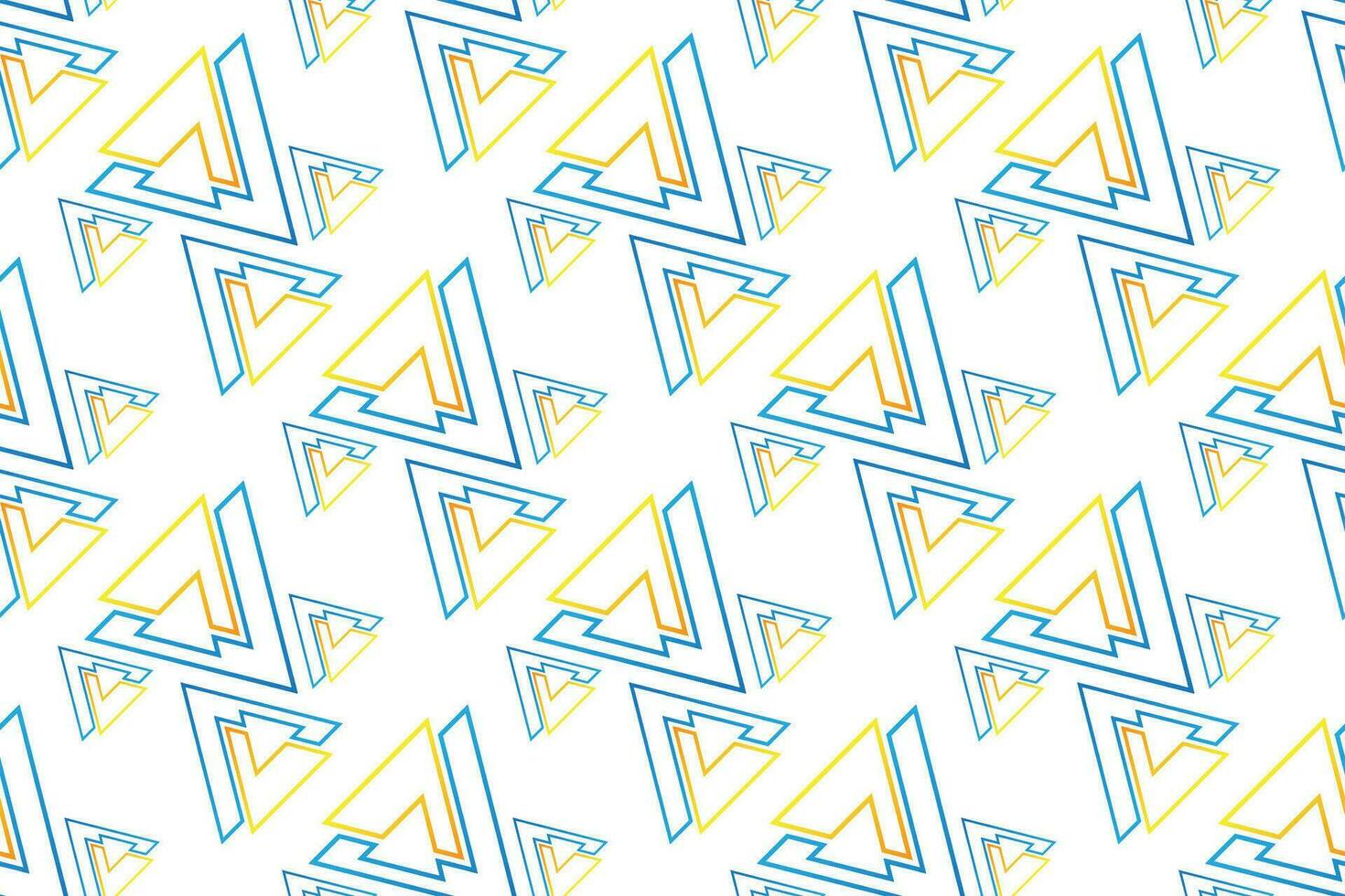 geométrico sin costura modelo. conjunto de brillante azul y amarillo antecedentes con moderno mínimo forma. elegante resumen geométrico texturas vector