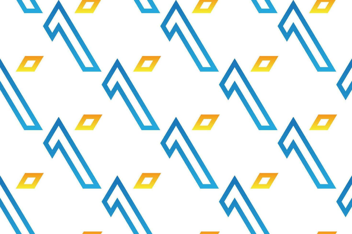 geometric seamless pattern. Set of bright blue and yellow background with modern minimal shape. elegant abstract geometrical textures. vector