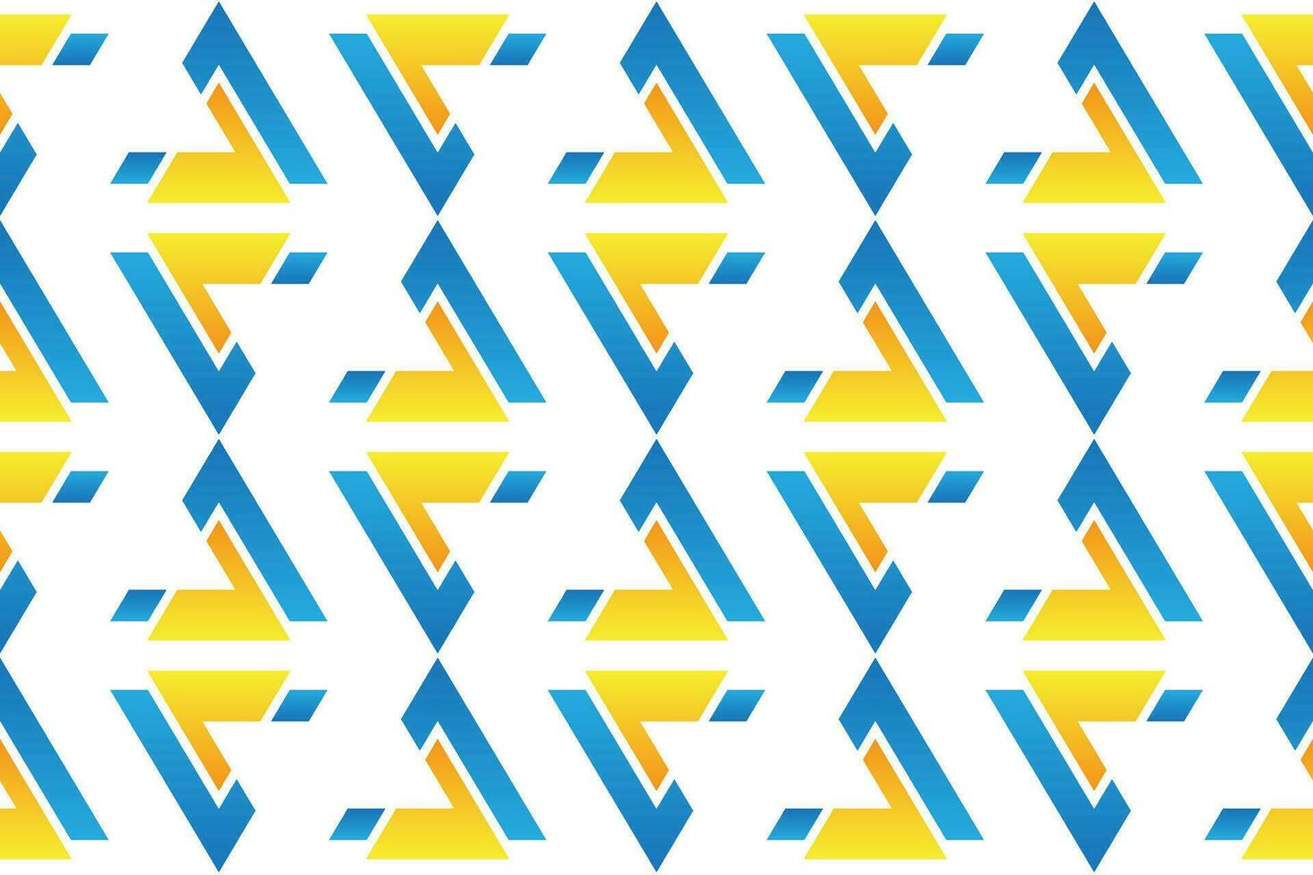 geometric seamless pattern. Set of bright blue and yellow background with modern minimal shape. elegant abstract geometrical textures. vector