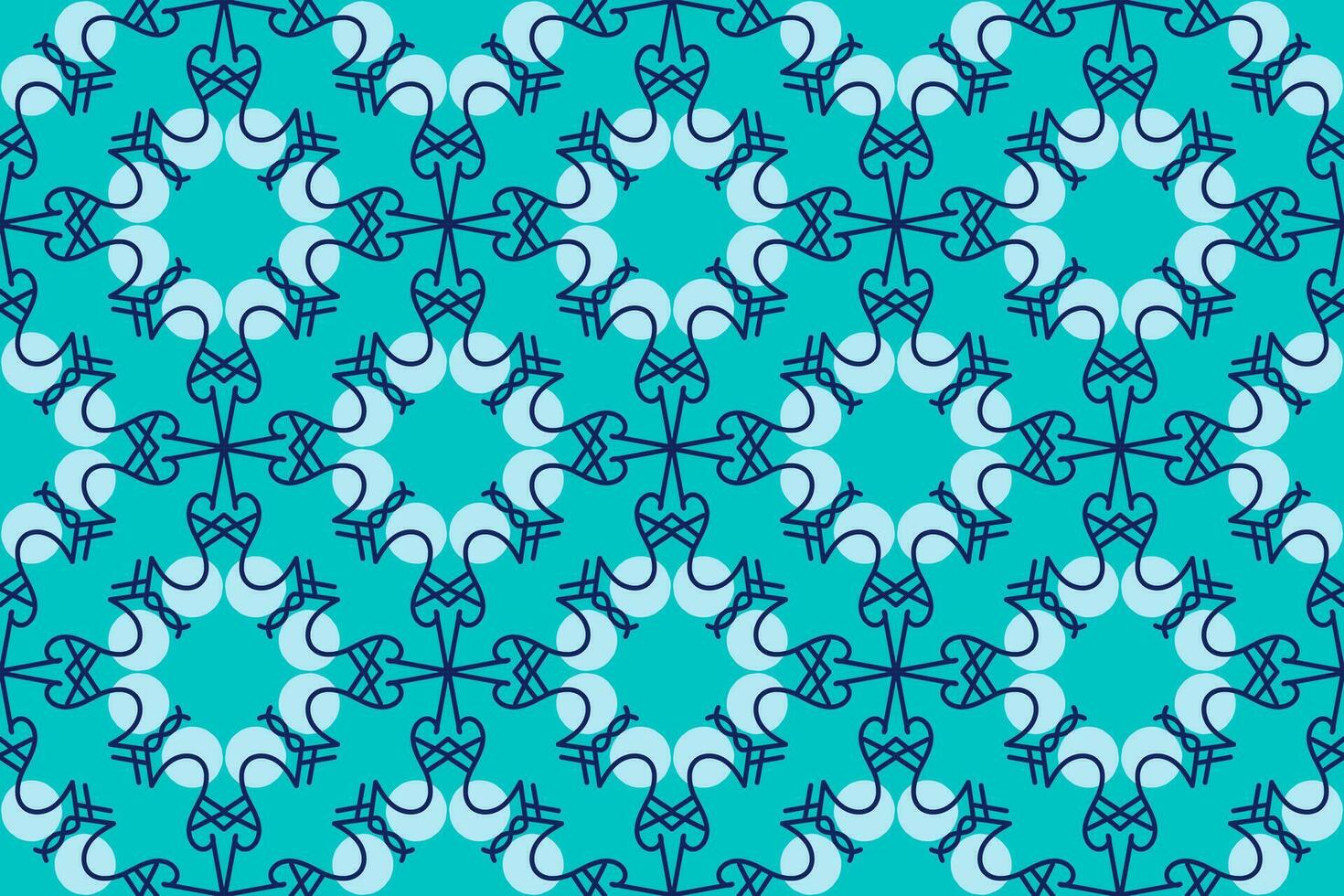 oriental pattern. blue background with Arabic ornament. Pattern, background and wallpaper for your design. Textile ornament. Vector illustration.
