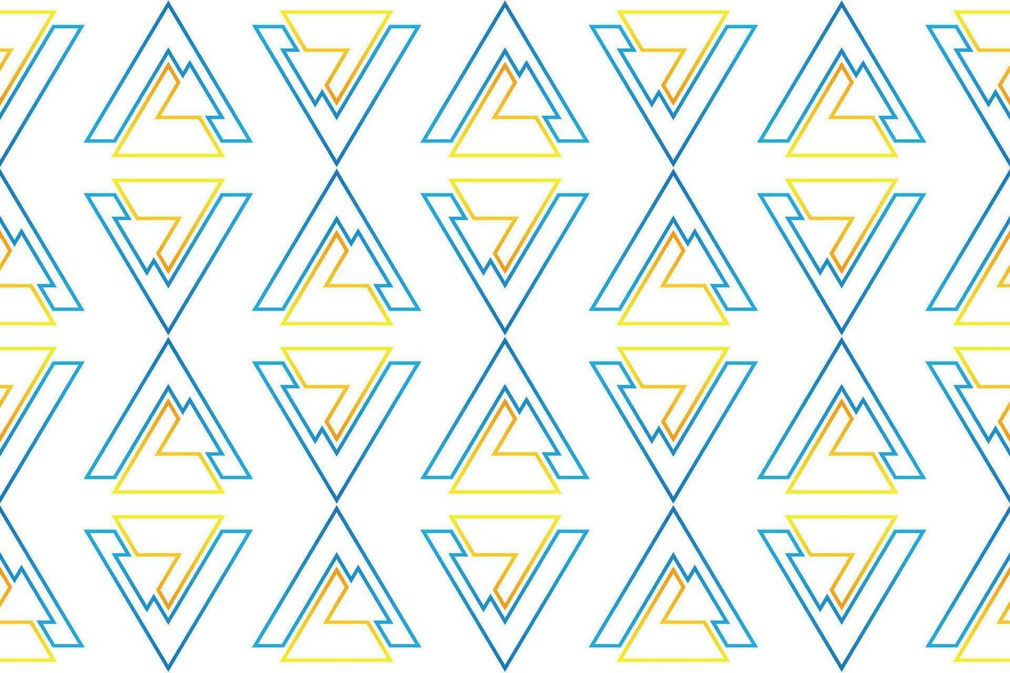 geometric seamless pattern. Set of bright blue and yellow background with modern minimal shape. elegant abstract geometrical textures. vector