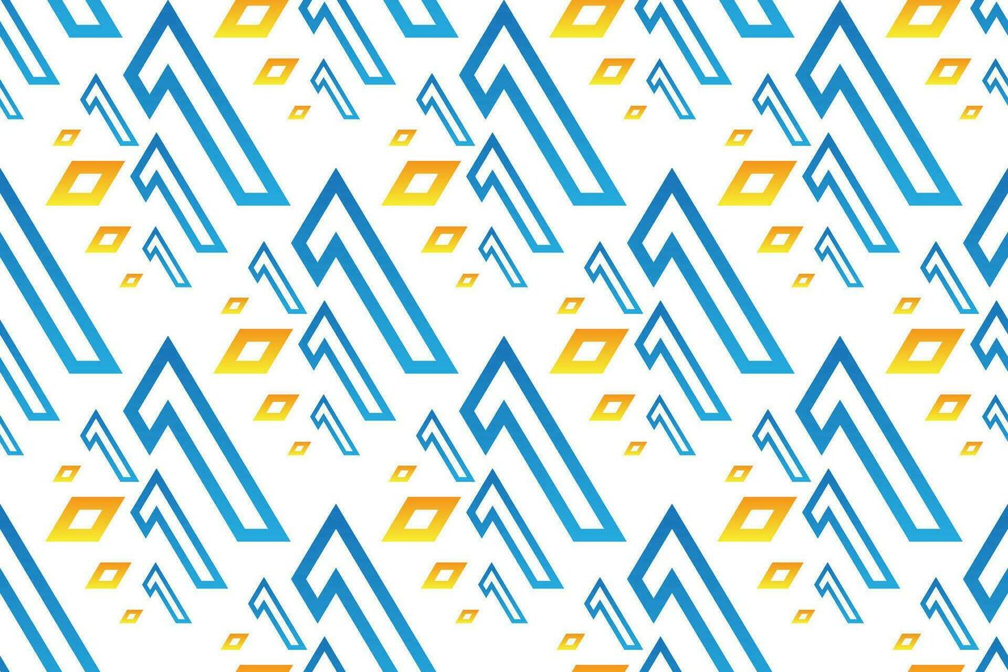 geometric seamless pattern. Set of bright blue and yellow background with modern minimal shape. elegant abstract geometrical textures. vector