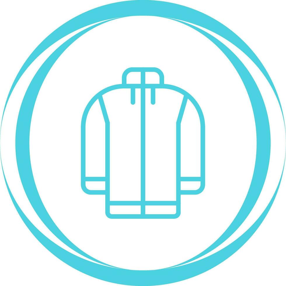 Fleece jacket Vector Icon