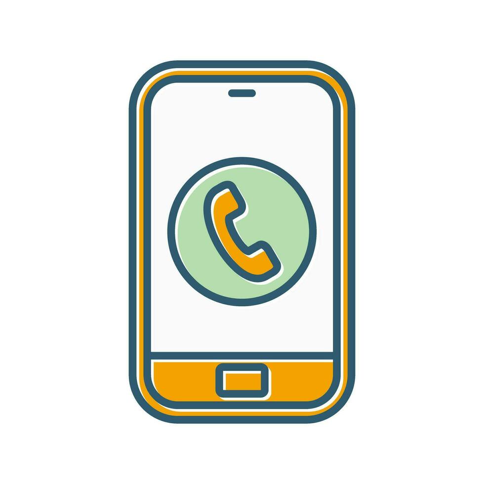 icono de vector de teléfono