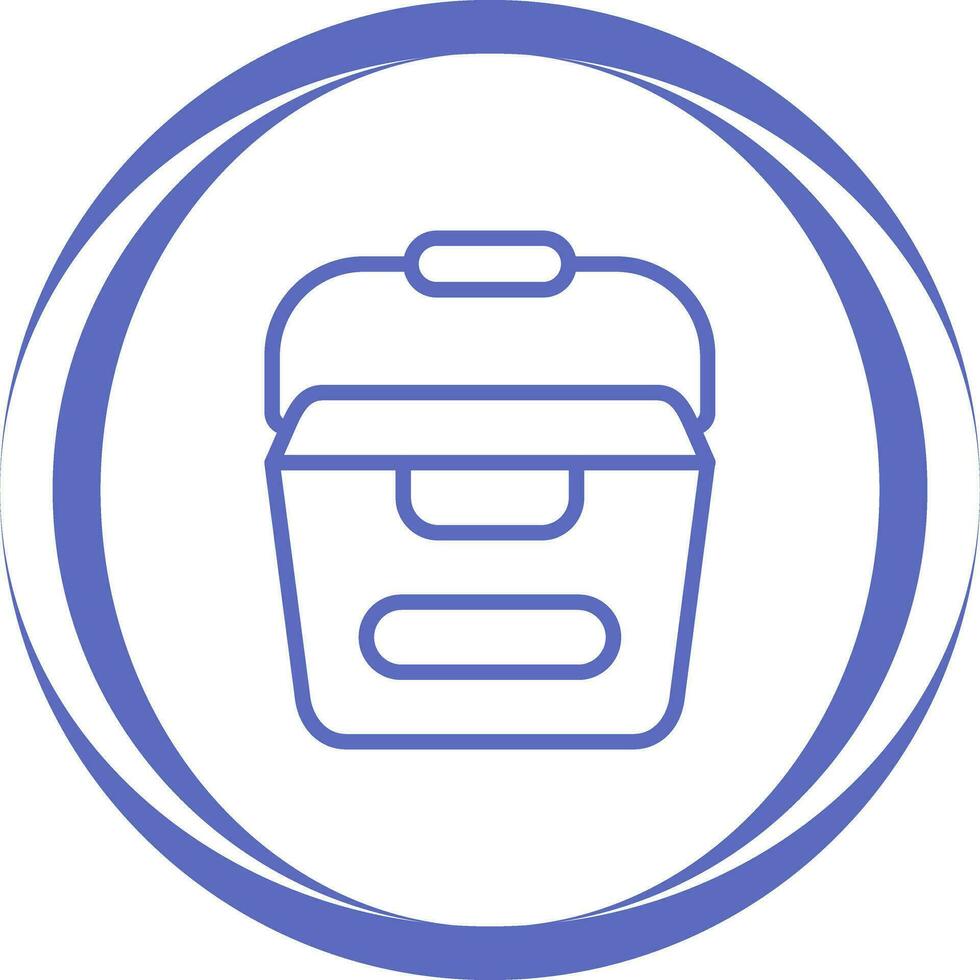 Portable water container Vector Icon