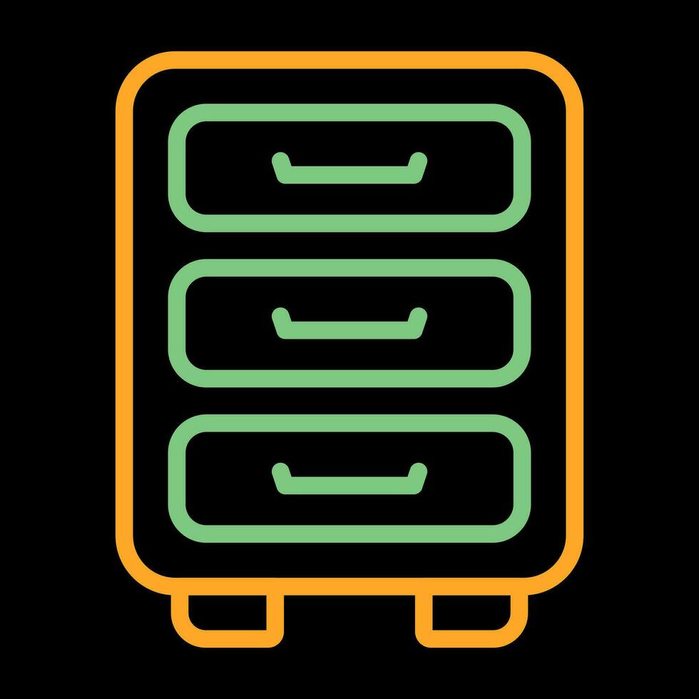 File cabinet Vector Icon