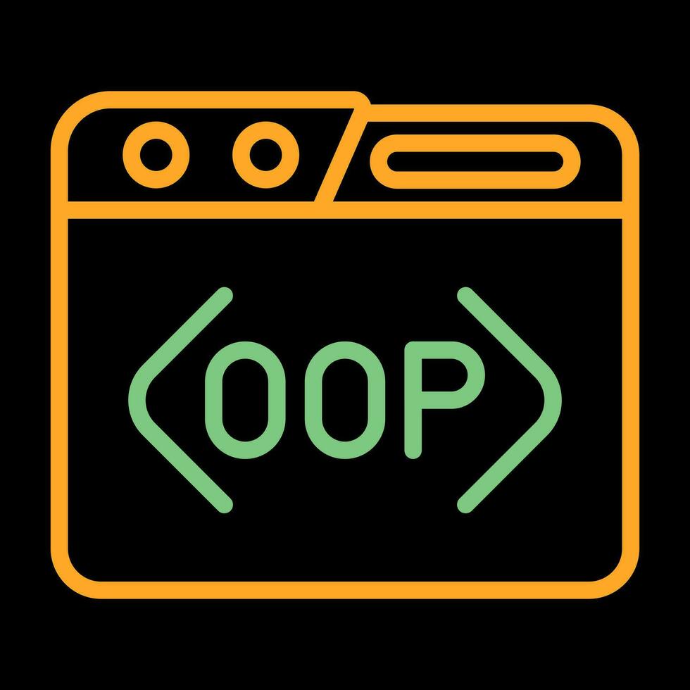 OOP Vector Icon