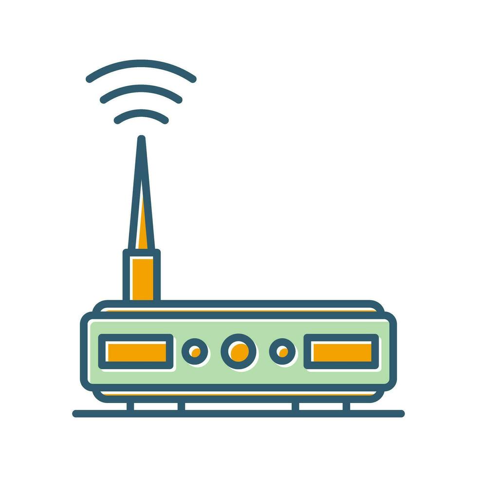 Wifi Router Vector Icon