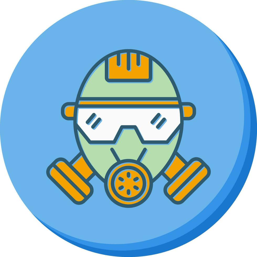 Gas Mask Vector Icon