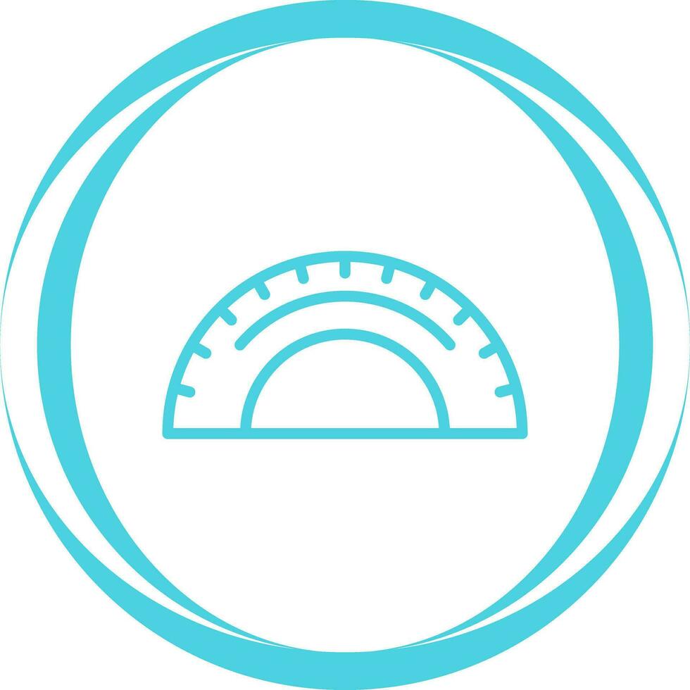 Protractor Vector Icon