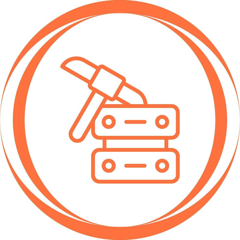 Data Mining Vector Icon