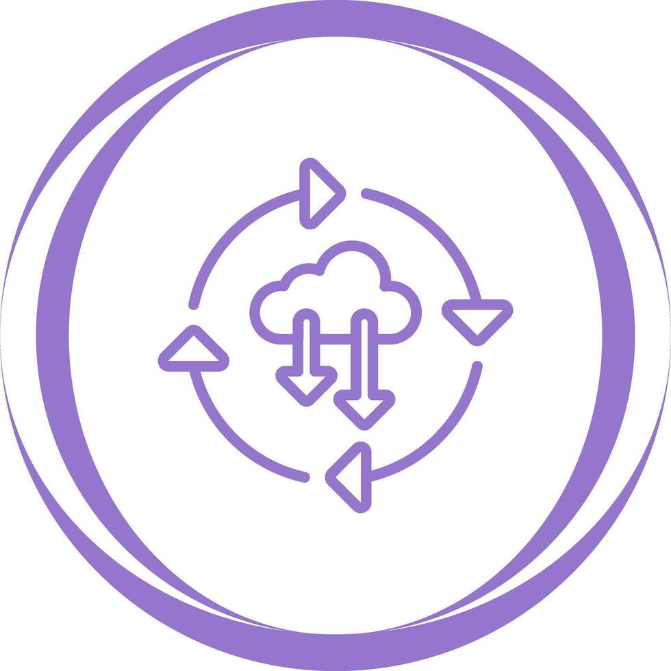 Continuous Deployment Vector Icon