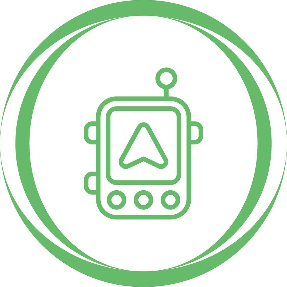GPS Navigation Device Vector Icon