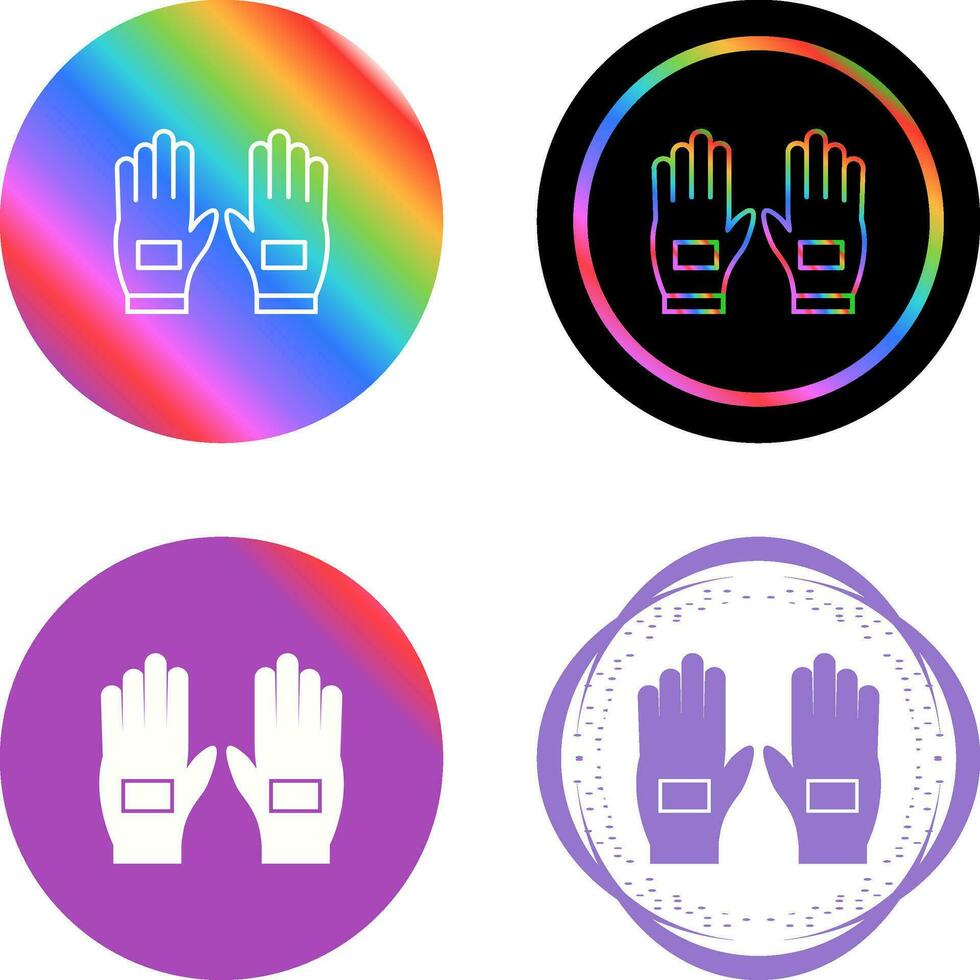 Pair of Gloves Vector Icon