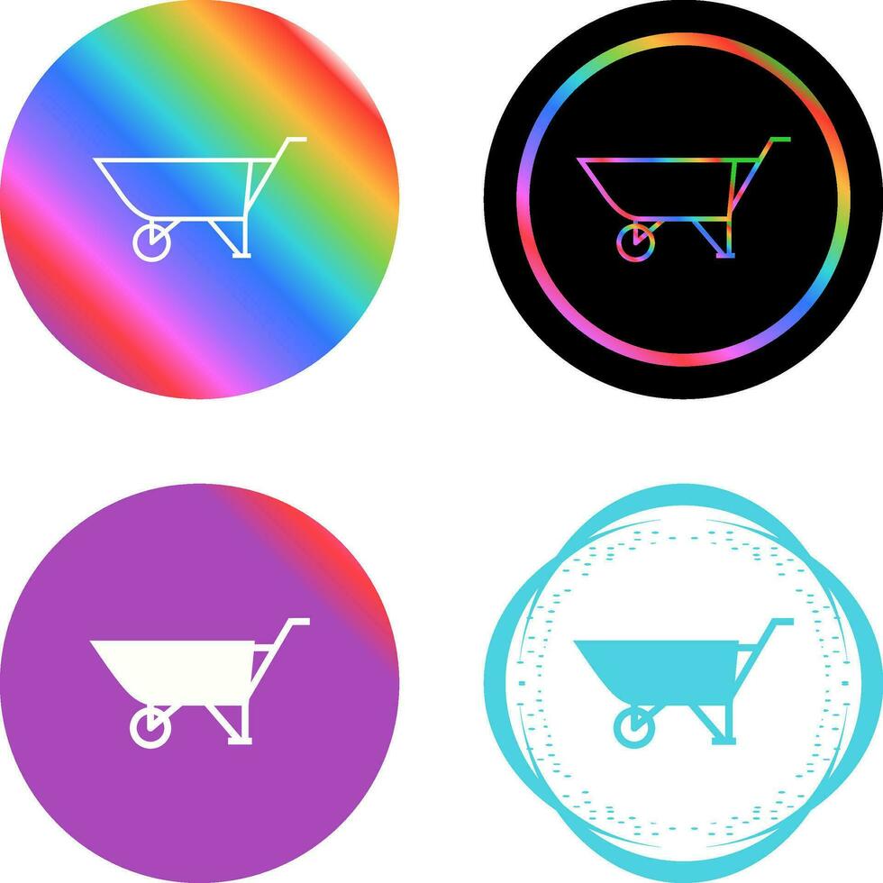 Wheelbarrow Vector Icon