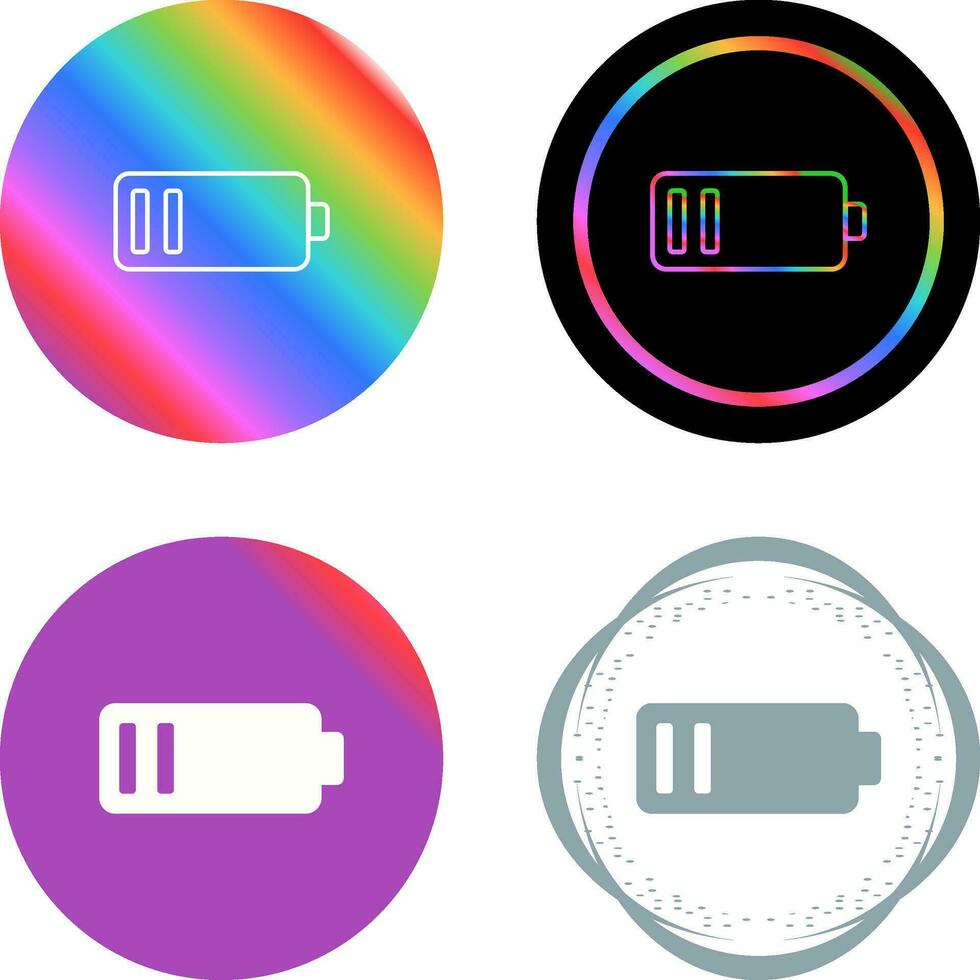 Low Battery Vector Icon