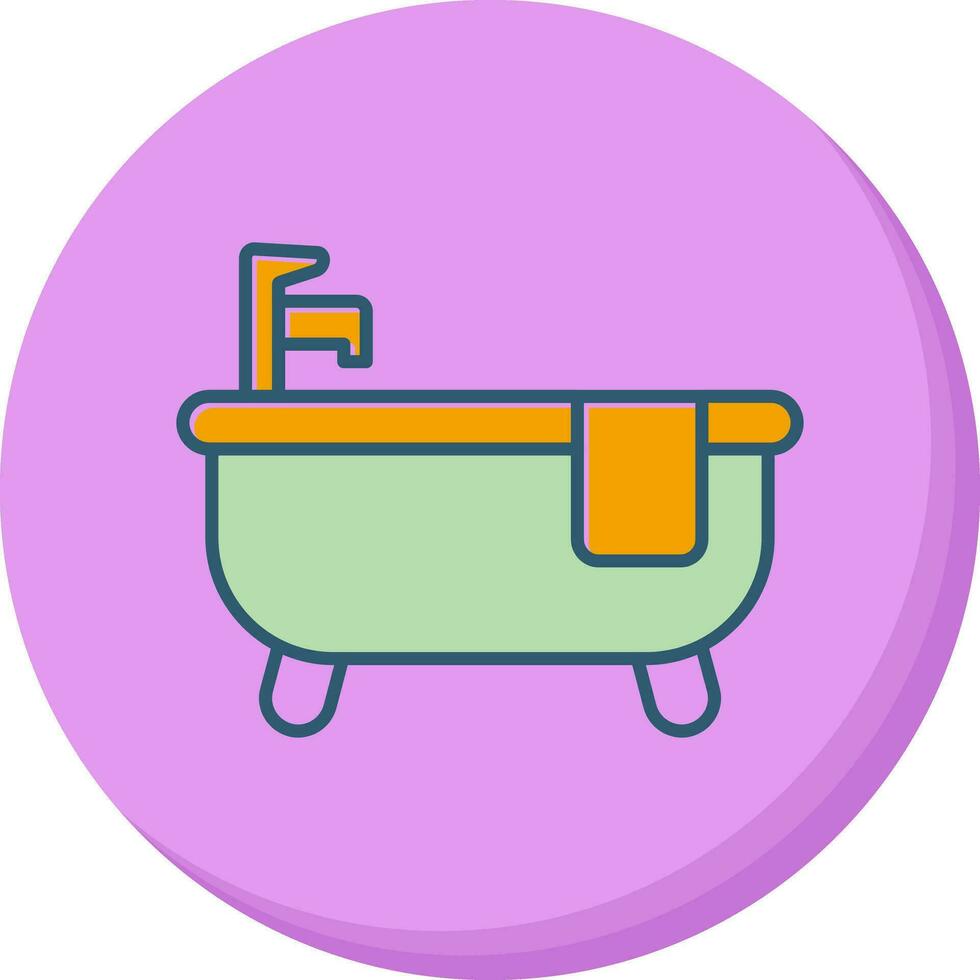 Bathtub Vector Icon