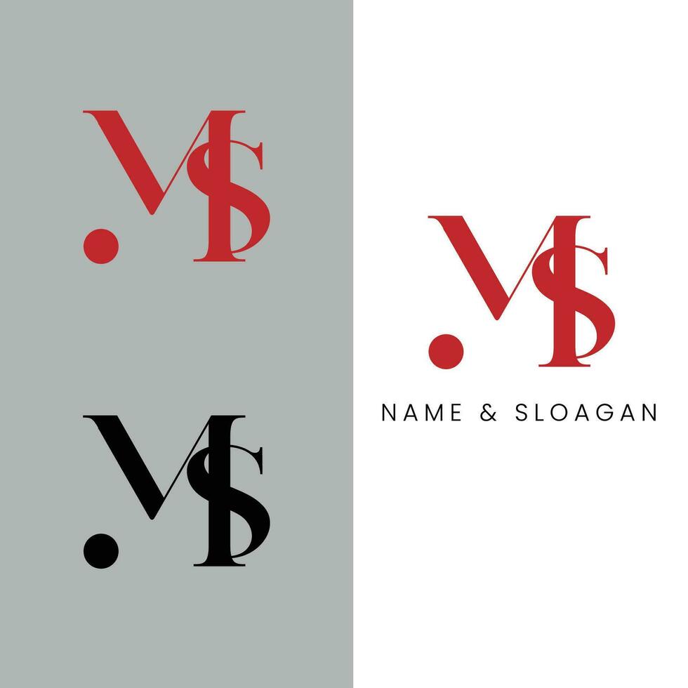 MS initial letter vector