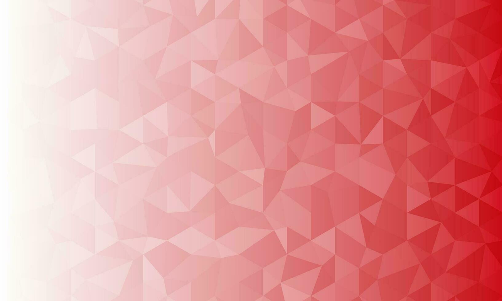 irregular shape red gradient low poly background vector