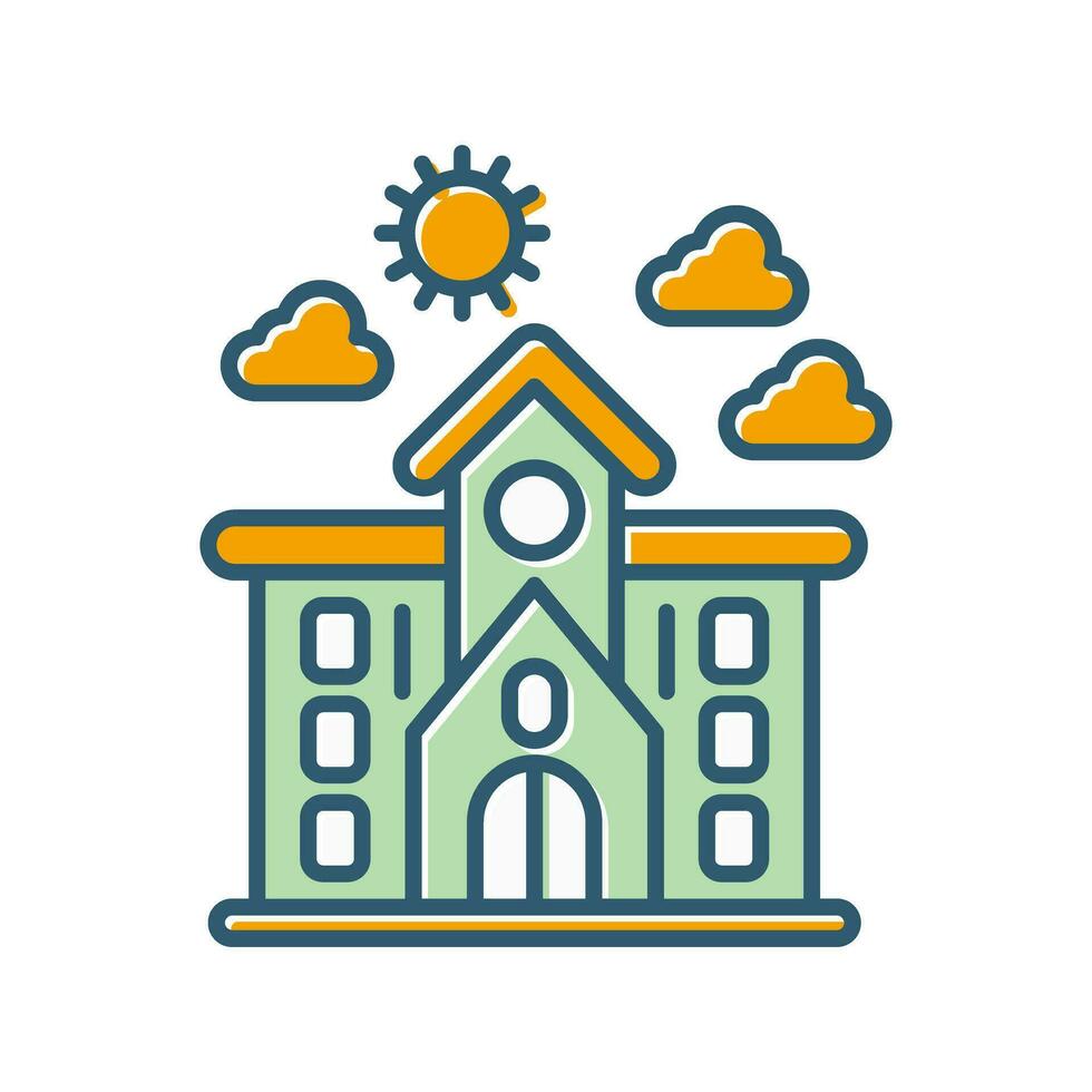 School Vector Icon