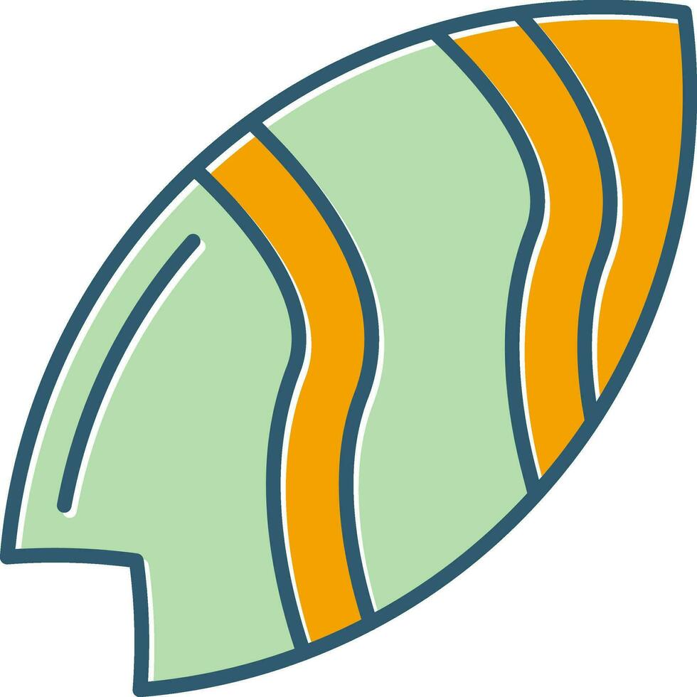 Surfboard Vector Icon