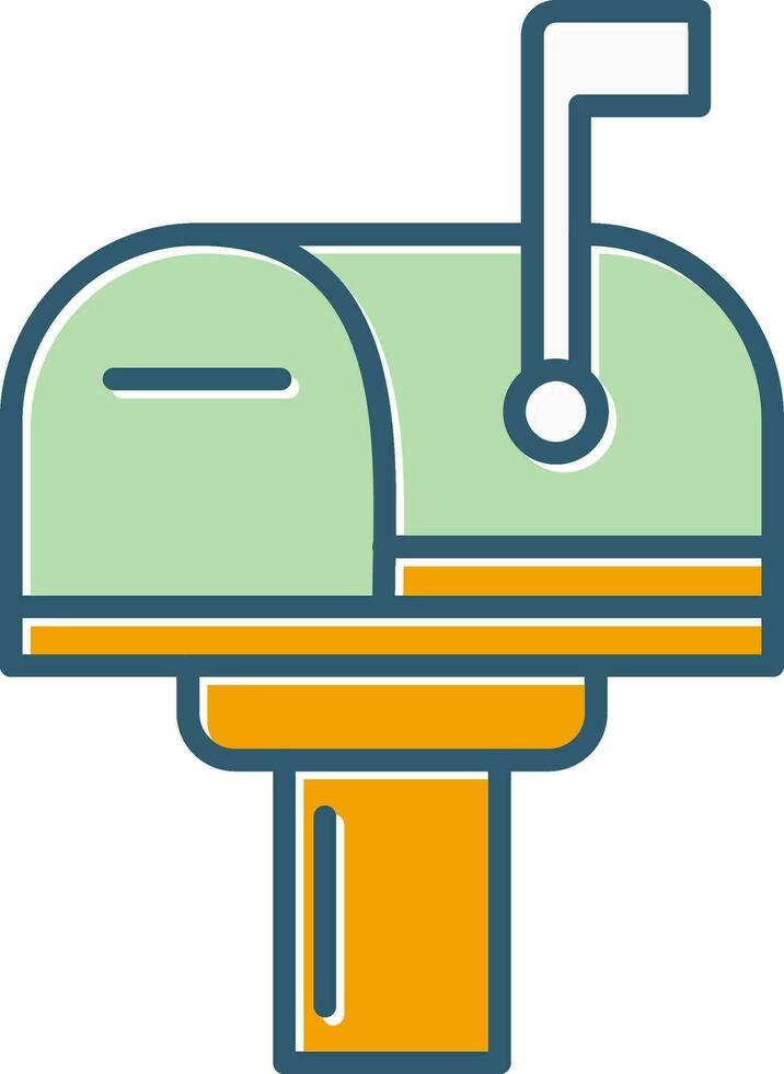 Mail Box Vector Icon