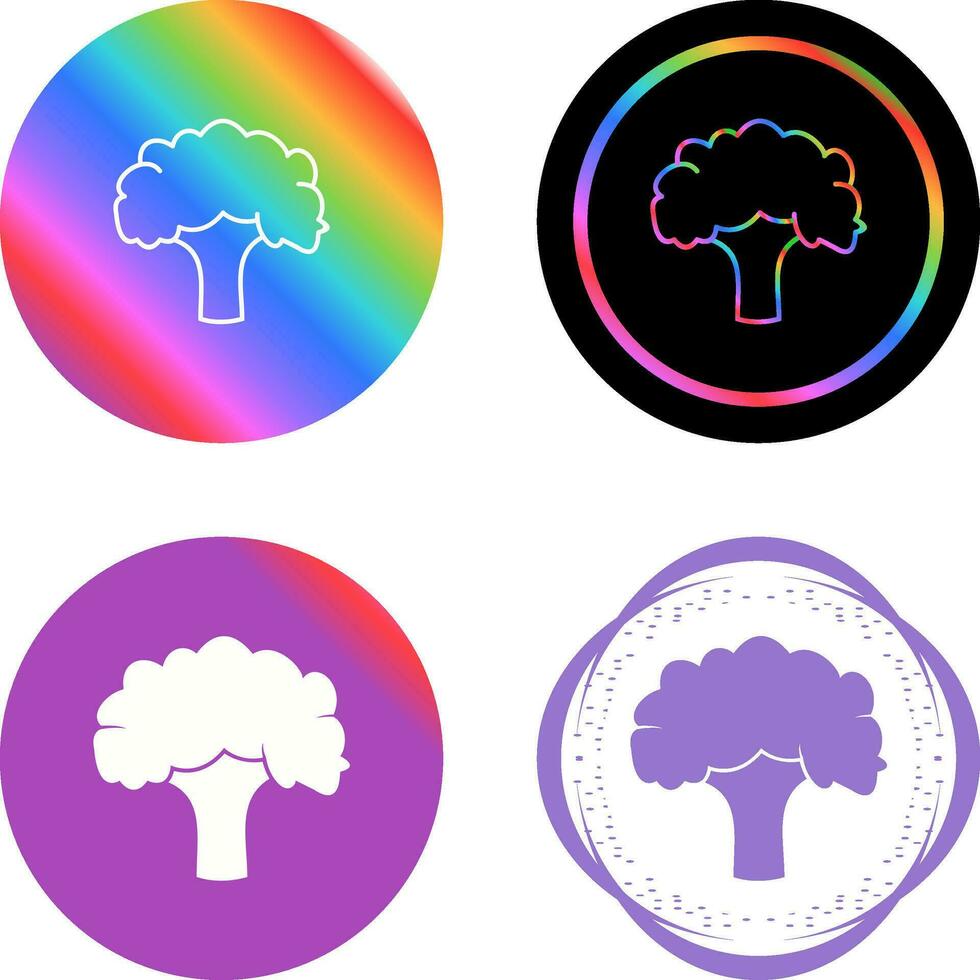 Broccoli Vector Icon