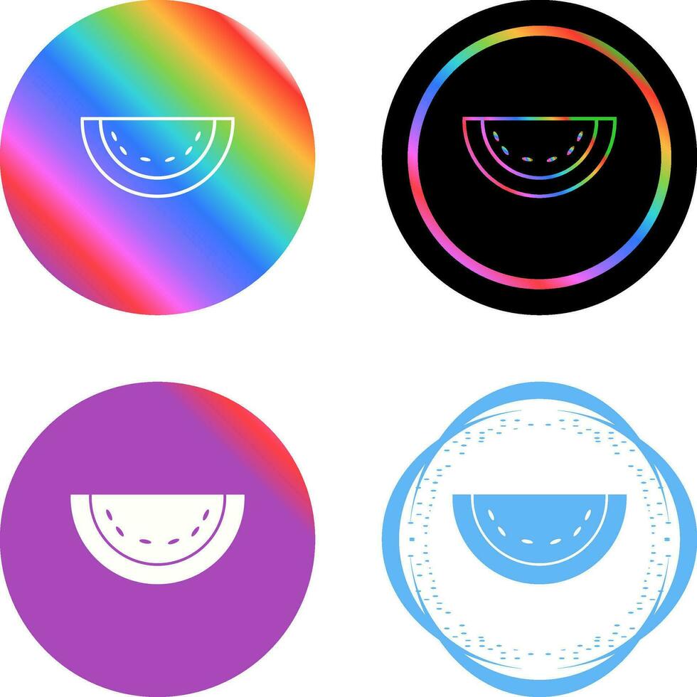 Melon Vector Icon