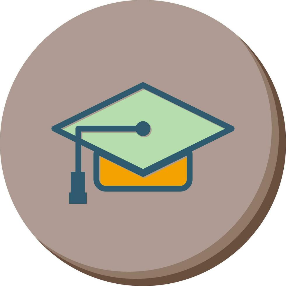 Graduation Cap Vector Icon