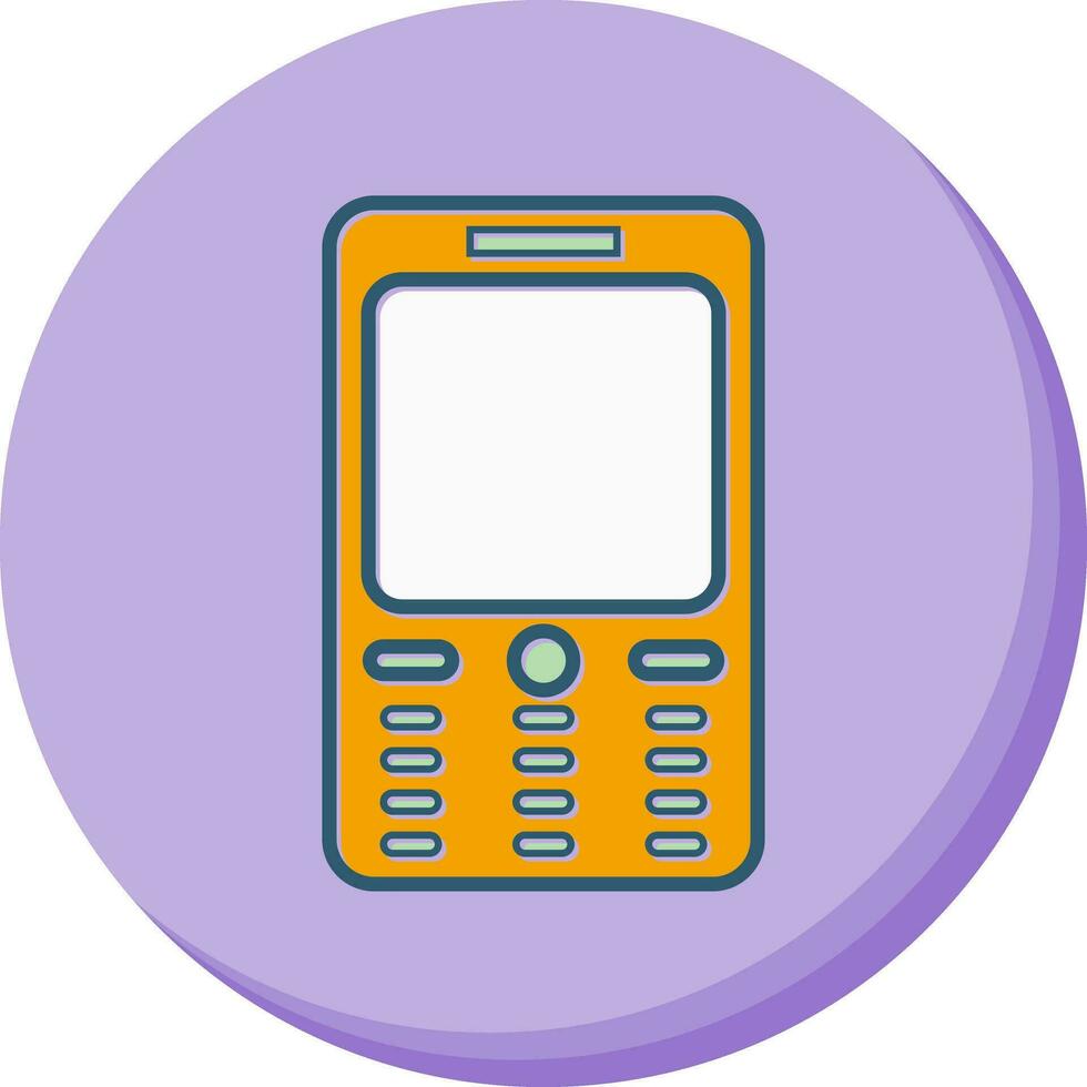 icono de vector de teléfono móvil