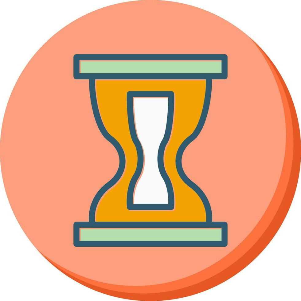 icono de vector de reloj de arena