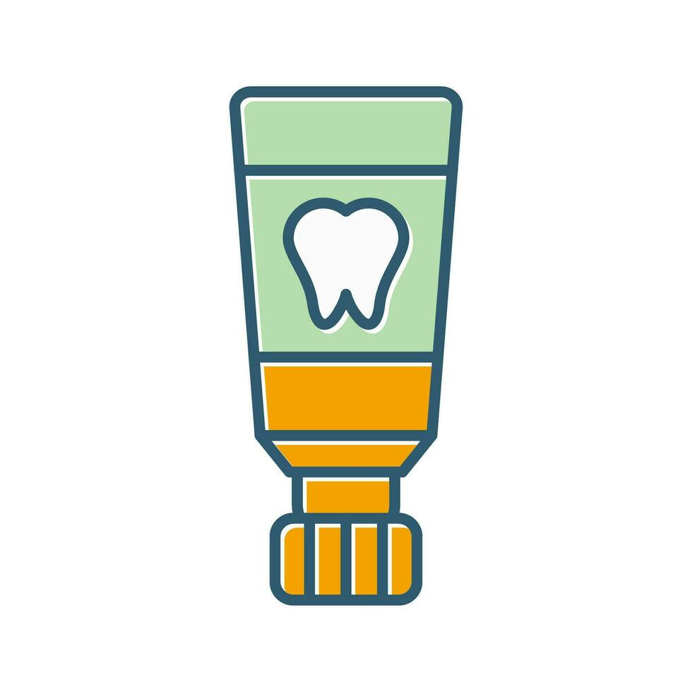 Toothpaste Vector Icon