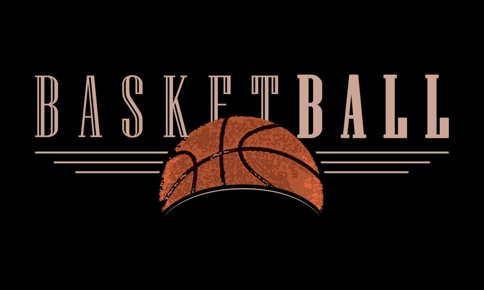 Colored Basketball grunge poster Vector