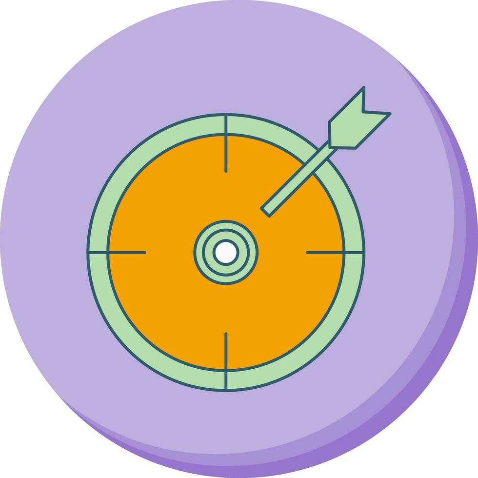 Target Location Vector Icon