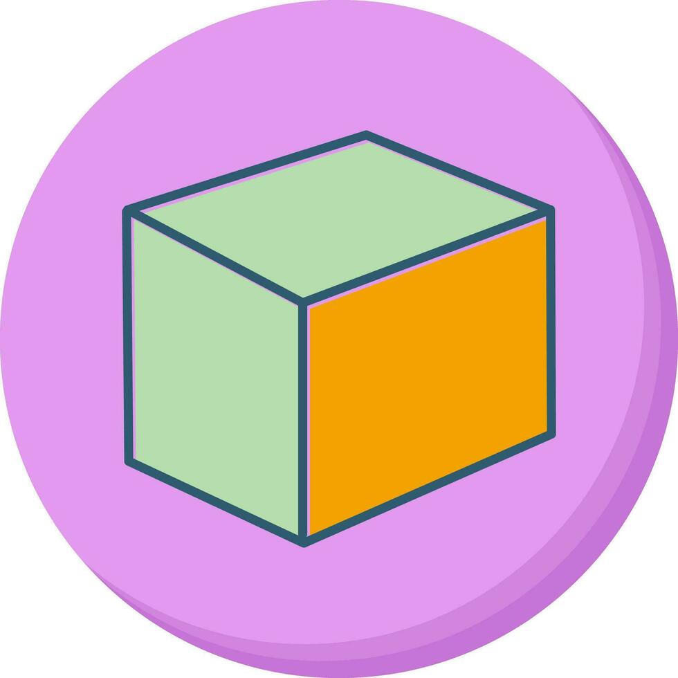 Cube Vector Icon