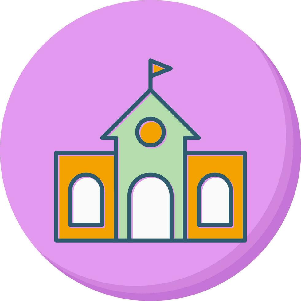 icono de vector de biblioteca