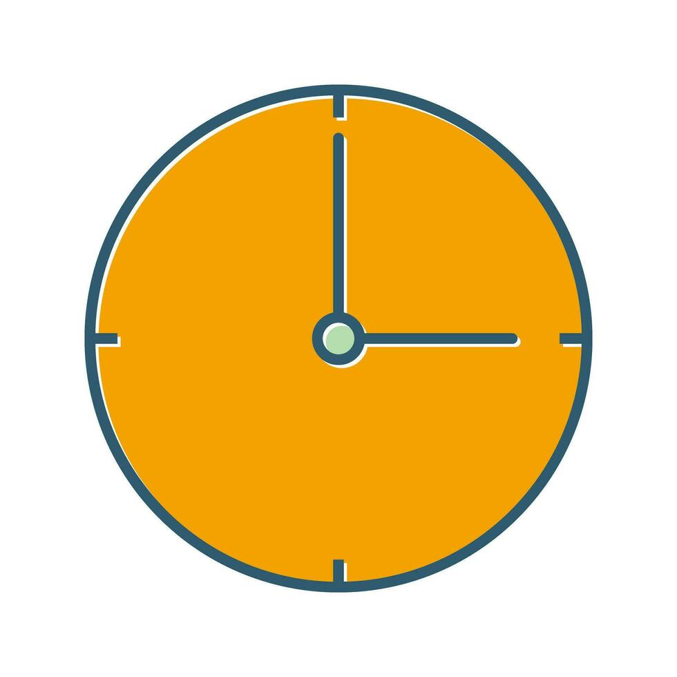 Clock Vector Icon