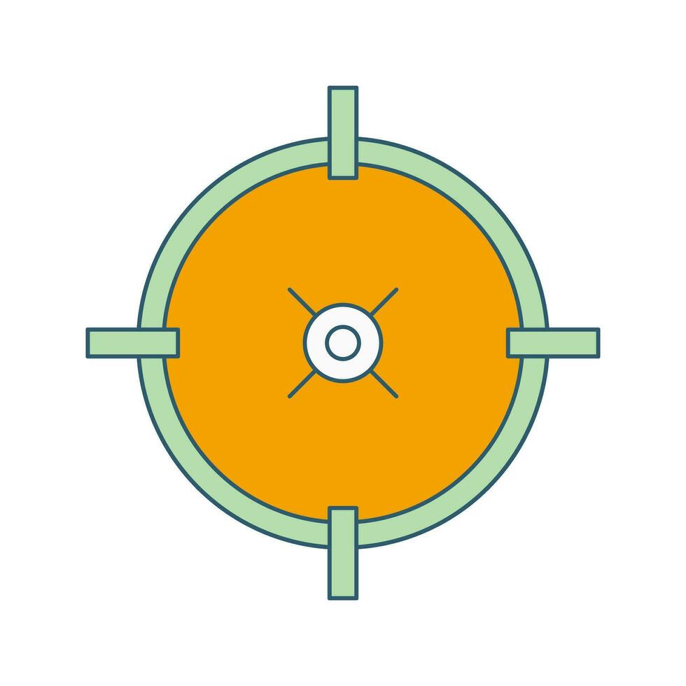 Target Location Vector Icon