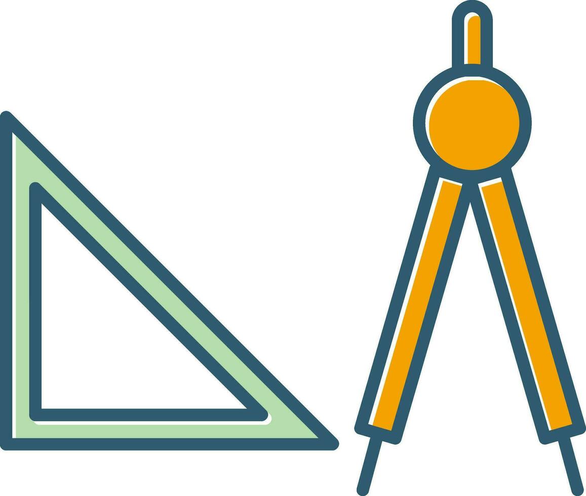 Geometry Tools Vector Icon