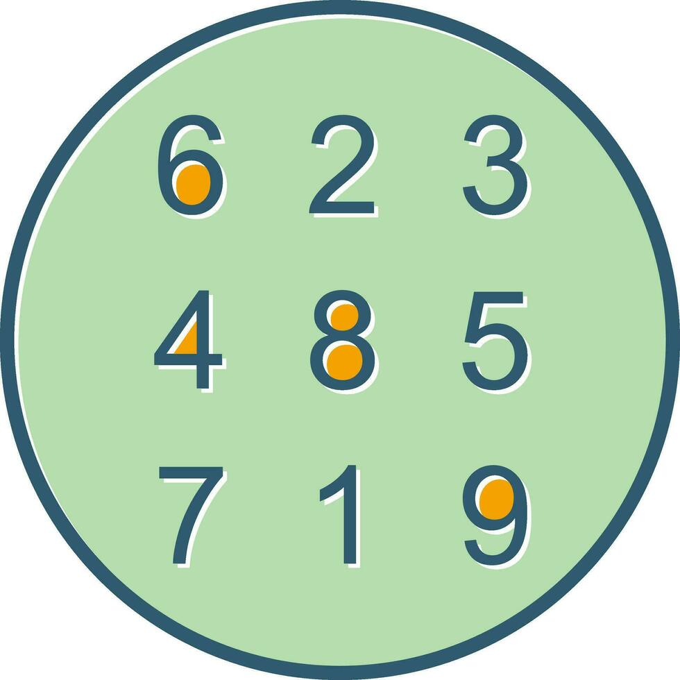 Number Theory Vector Icon