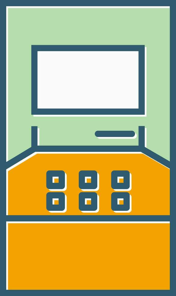 ATM Machine Vector Icon