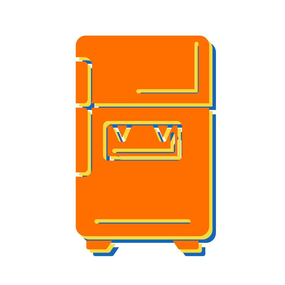 Refrigerator Vector Icon