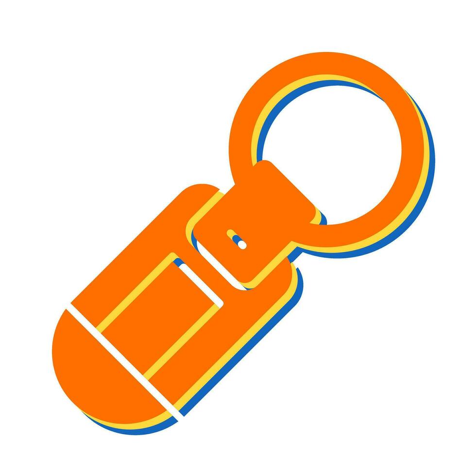Keychain Vector Icon