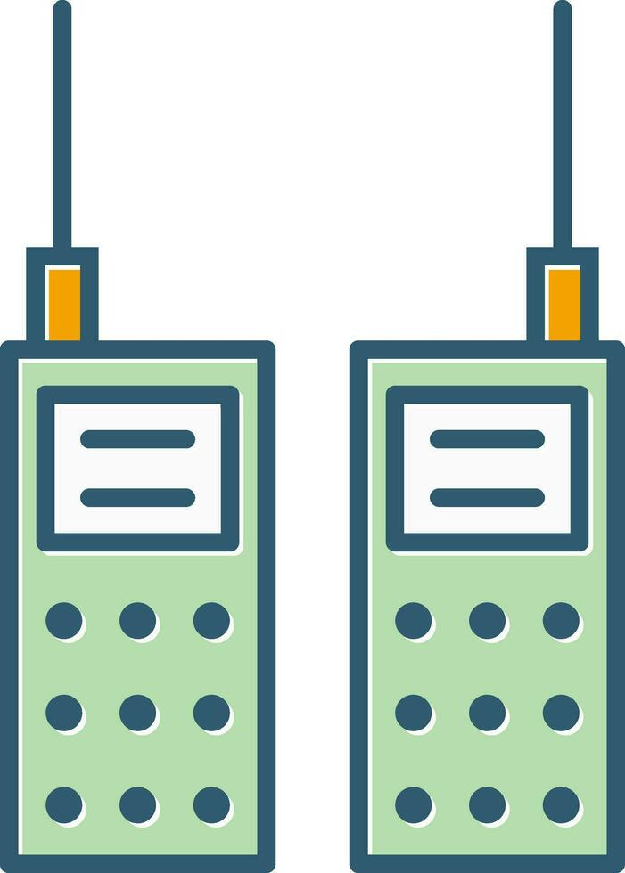 Walkie Talkie Vector Icon