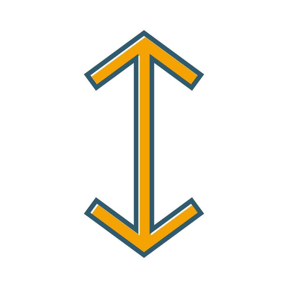 Up-Down Vector Icon