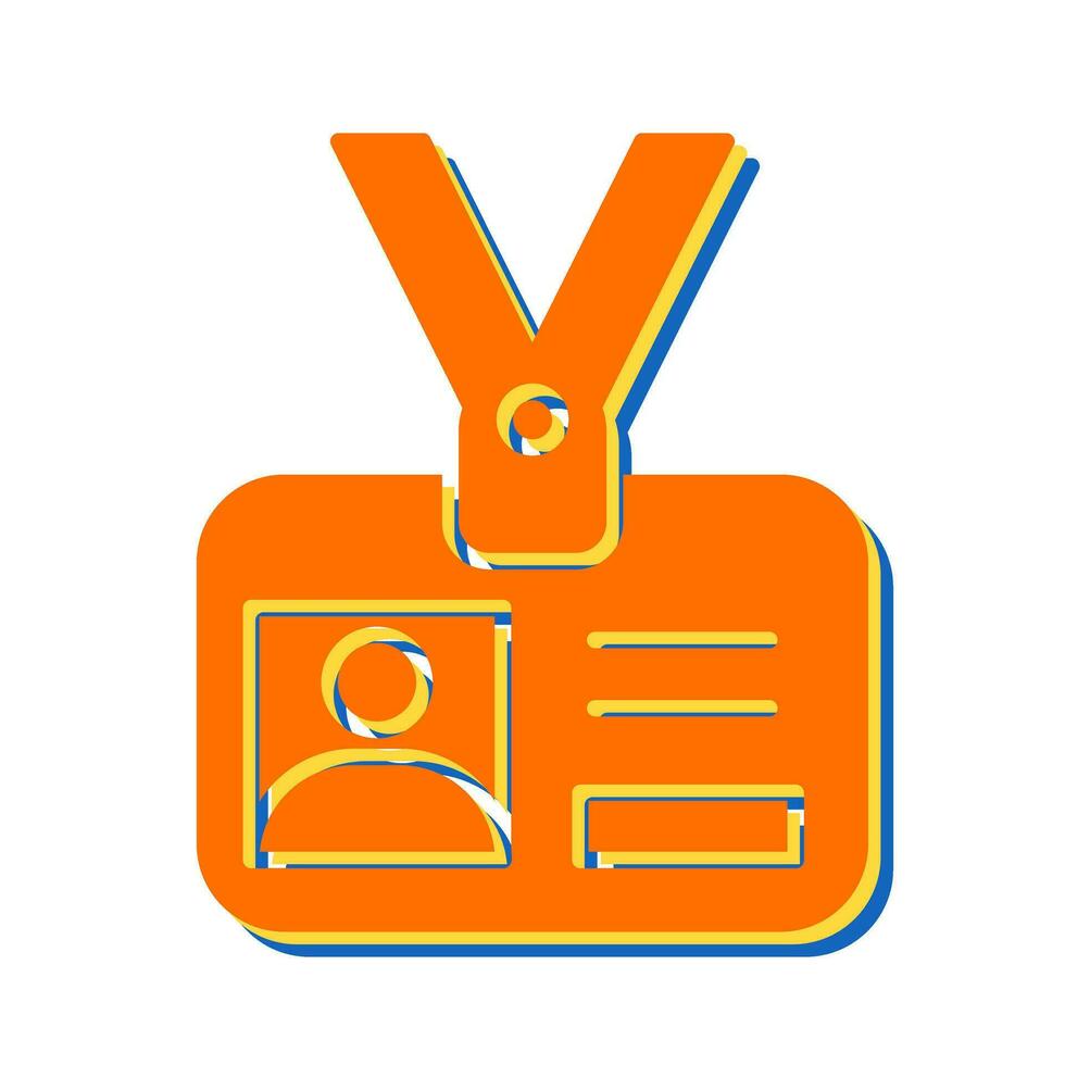 Id Card Vector Icon