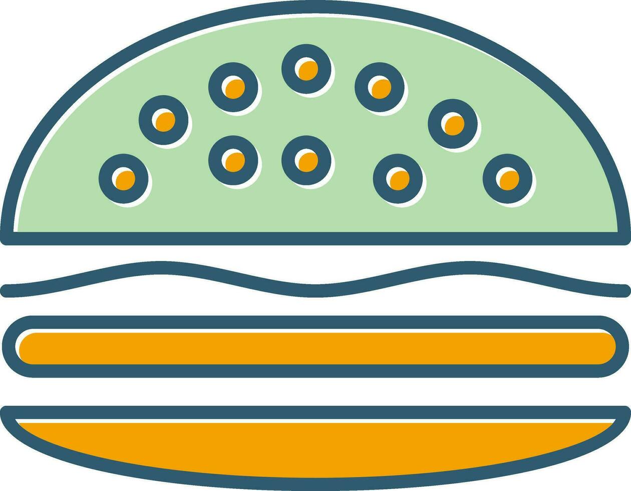 Burger Vector Icon