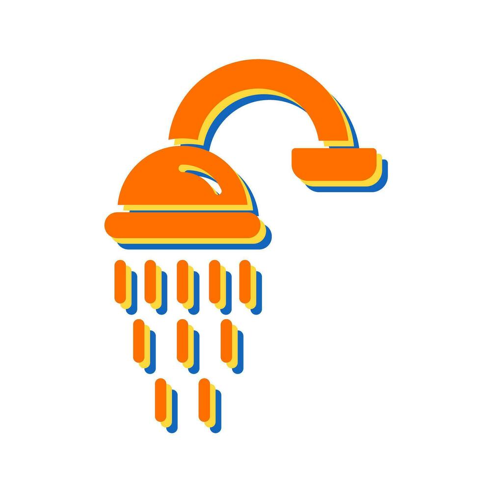 Shower Vector Icon