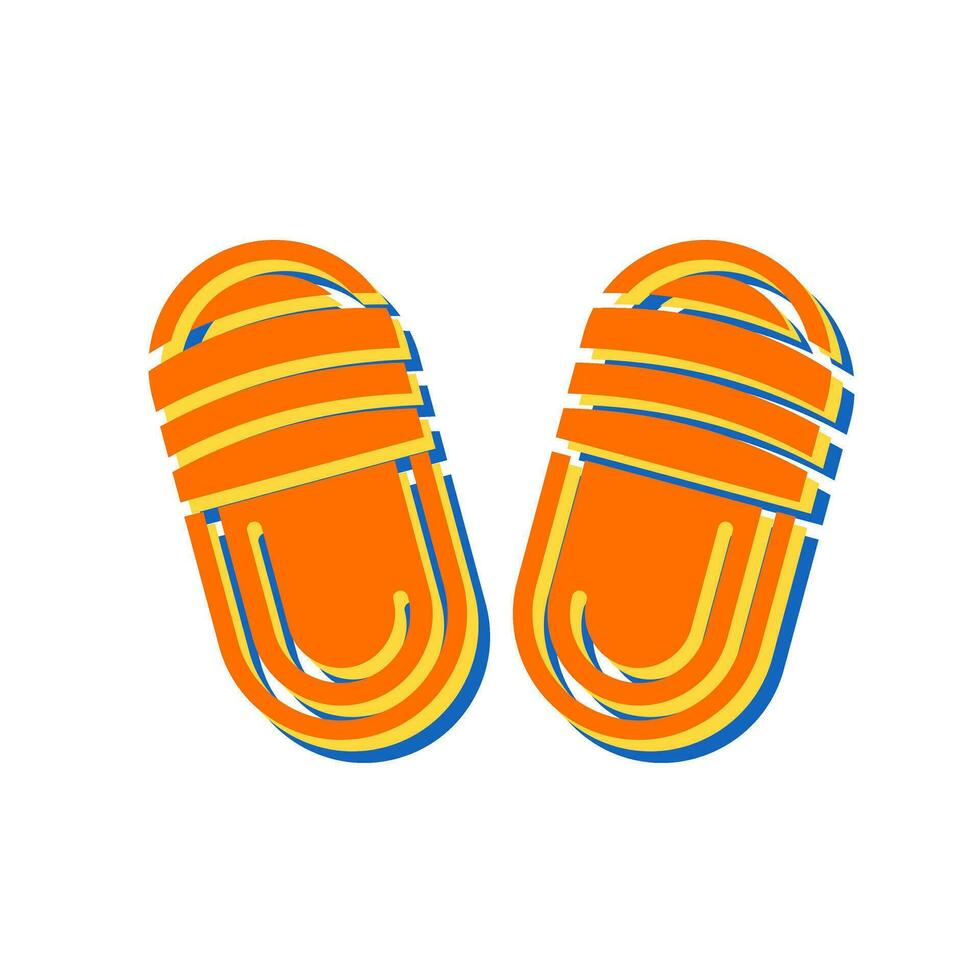 Slippers Vector Icon